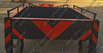 PICTURE OF THE MOVABLE LOADING PLATFORM WITH FRONT UNLOADING