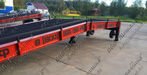 PICTURE OF THE MOVABLE LOADING PLATFORM WITH FRONT UNLOADING